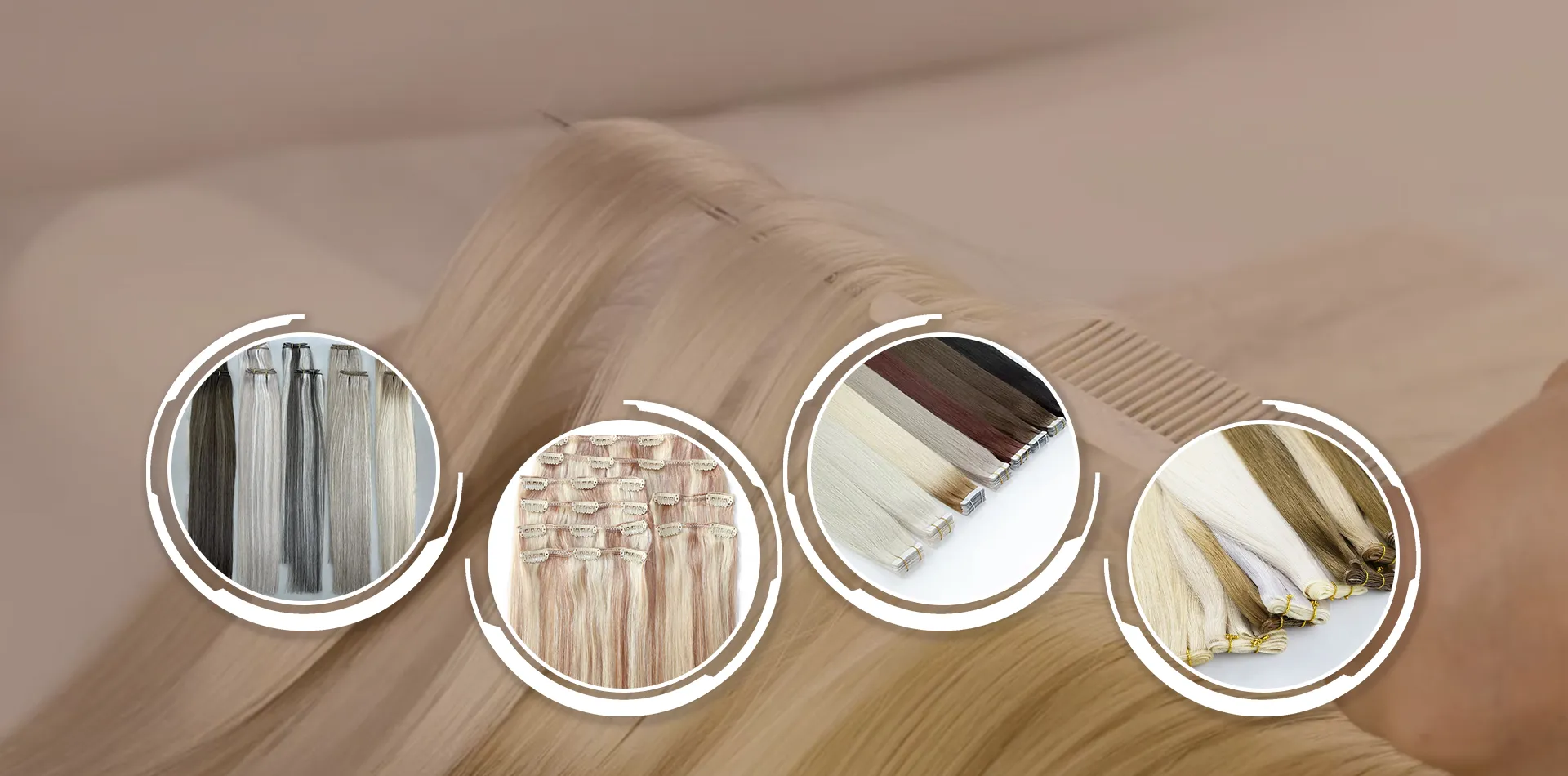 OEM & ODM hårförlängningsfabrik