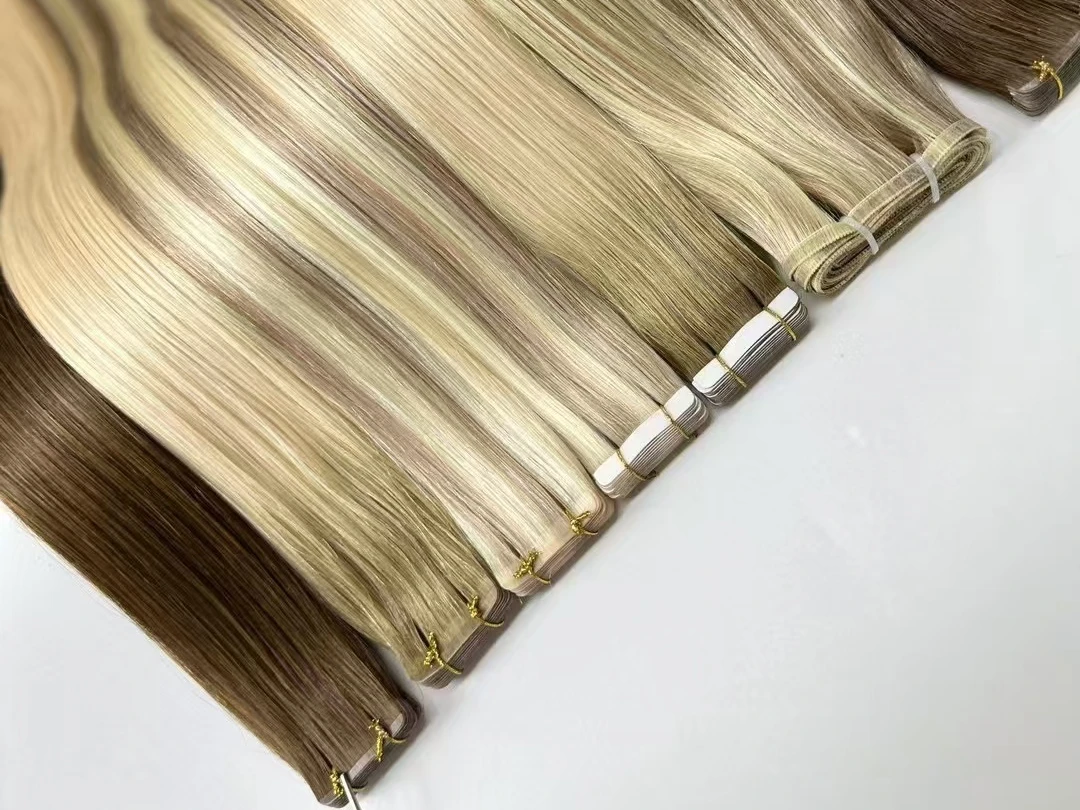 Premium Tape Hair Extension Order slutförd och skickad till brittisk kund
